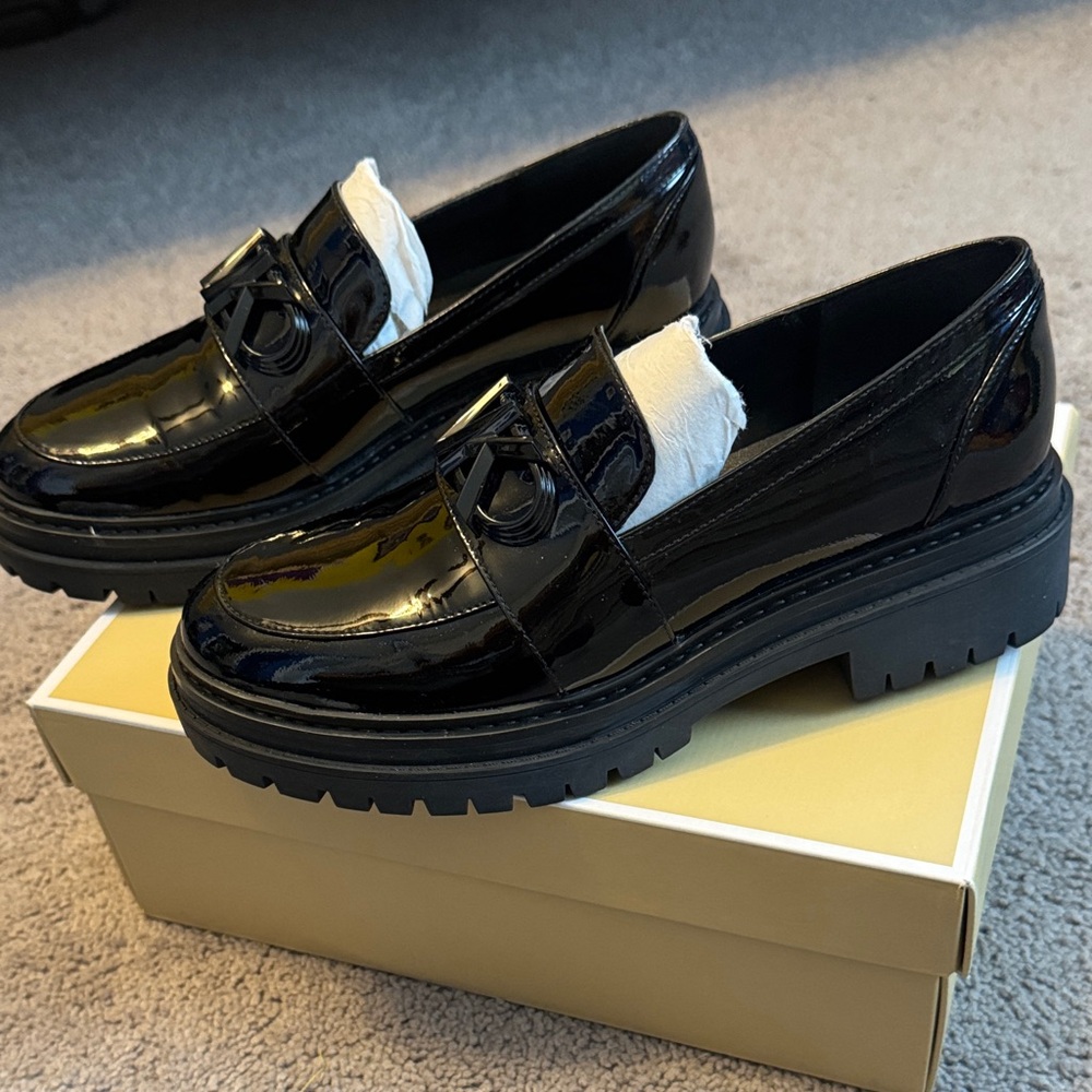 Michael Kors Black Parker Loafers - Picture 3 of 6